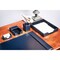 Dacasso Navy Blue 5-Piece Leather Desk Set, Bonded Leather DF-5002 - alternate 2